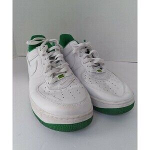 Nike Air Force 1 West Indies Edition‎ White & Green Sneakers Basketball Shoes